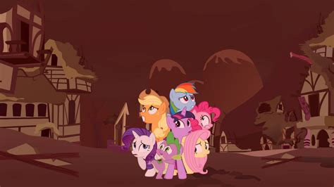 The Nightmare Saga Destroyed Ponyville By Andrewtrm On Deviantart