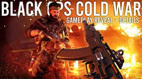 Call Of Duty Black Ops Cold War Gameplay Reveal And Info Youtube