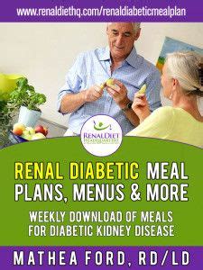 Renal diet food list (menu). Pin on Low Potassium Diet