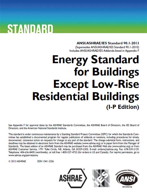 Ashrae Standard Michigan Energy Code