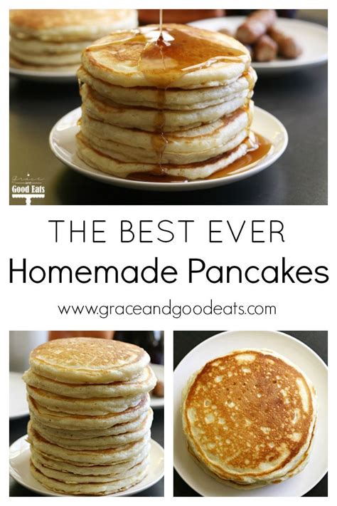 Best Ever Homemade Pancakes Recipe Best Pancake Recipe