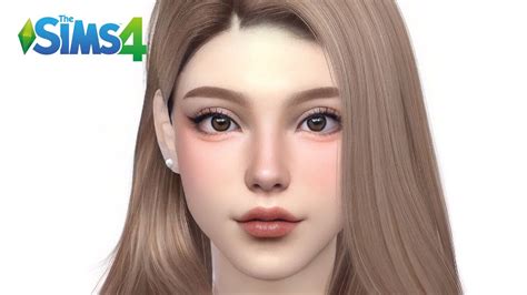 The Sims4 Kara ในโหมดสร้างซิมส์ Cc List Muu Sugar Youtube