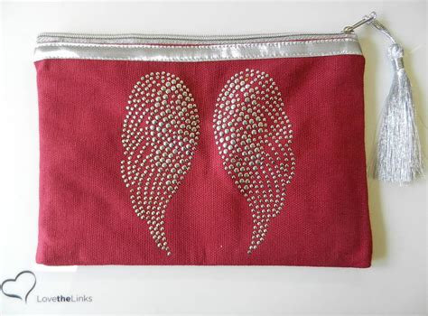Angel Wings Cosmetic Bag By Lovethelinks