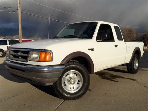 Auto Realm Used 1997 White Ford Ranger For Sale In Clearfield Ut 84015