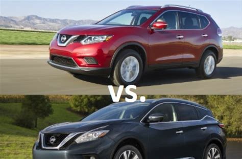 Best Nissan Suv 2016 Rogue Vs 2016 Murano Us News And World Report