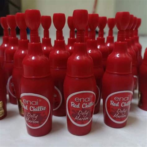 Inai Red Chilli Viral Merah Meletop Shopee Malaysia