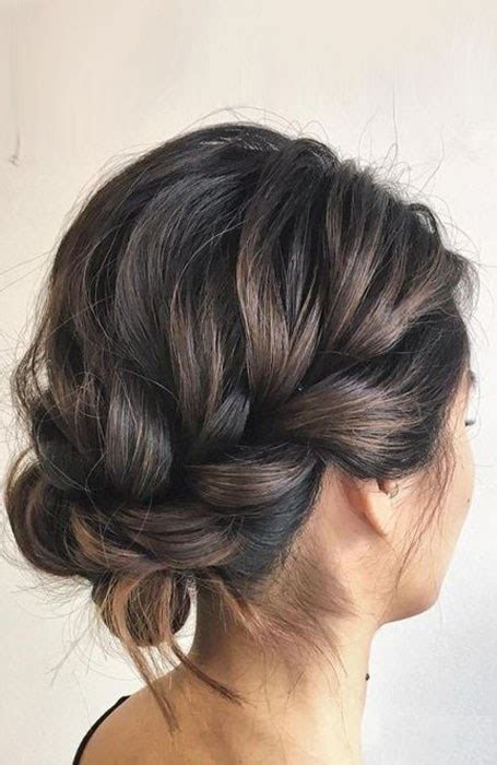 For hair like gigi hadid's that is simply too short for any braided, twisted, or ponied options, babaii recommends mimicking an updo by using a gel product like colorproof crafting pomade texture. Loose updo short hair