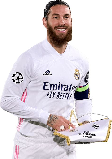 Sergio Ramos Real Madrid Football Render Footyrenders