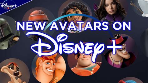 New Avatars On Disney New Profile Icons For January On Disney Plus UK YouTube