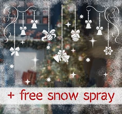 Printable Window Snow Spray Stencils Free Printable Calendar