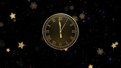New Year Countdown Clock And Fireworks Stock Motion Graphics Motion Array