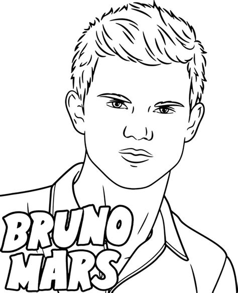 Https://techalive.net/coloring Page/bruno Mars Coloring Pages