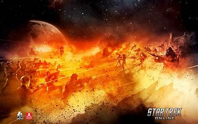 Trek Star Wallpapers Epic Battle Background Klingon