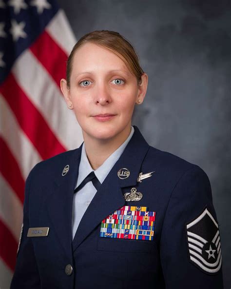 Official Portrait Master Sgt Michelle M England Us Air Force Nara