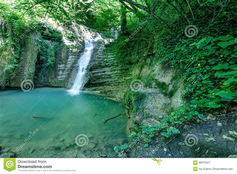 Erfelek Waterfall In Sinopturkey Stock Image Image Of Nature