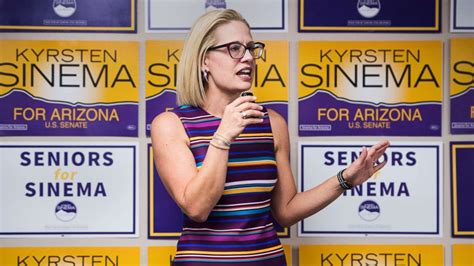 Not only do some democratic senators vote against a living wage, they do it with glee. democratic sens. Meet Kyrsten Sinema, the Democrat who was just elected ...
