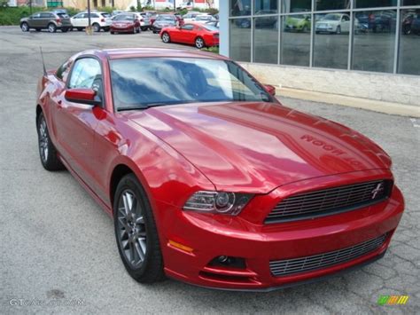 2013 Red Candy Metallic Ford Mustang V6 Mustang Club Of America Edition