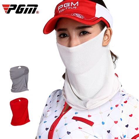 PGM Outdoor Skin Care Sports Quick Dry Neck Ice Silk Mask Face Sun Protection UV Blocking Golf