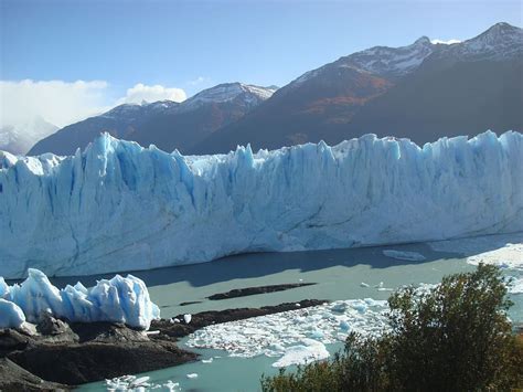 Glacier Argentina Perito Moreno Landscape Patagonia Nature