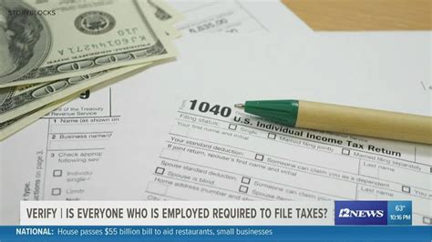 VERIFY Is Everyone Who Is Employed Required To File Taxes YouTube