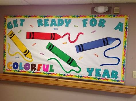 Check Out This Fun Crayon Idea Featured In The Back To School Bulletin