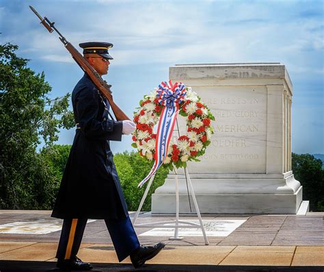 Tomb Of The Unknowns Arlington National Cemetery Virginia Usa