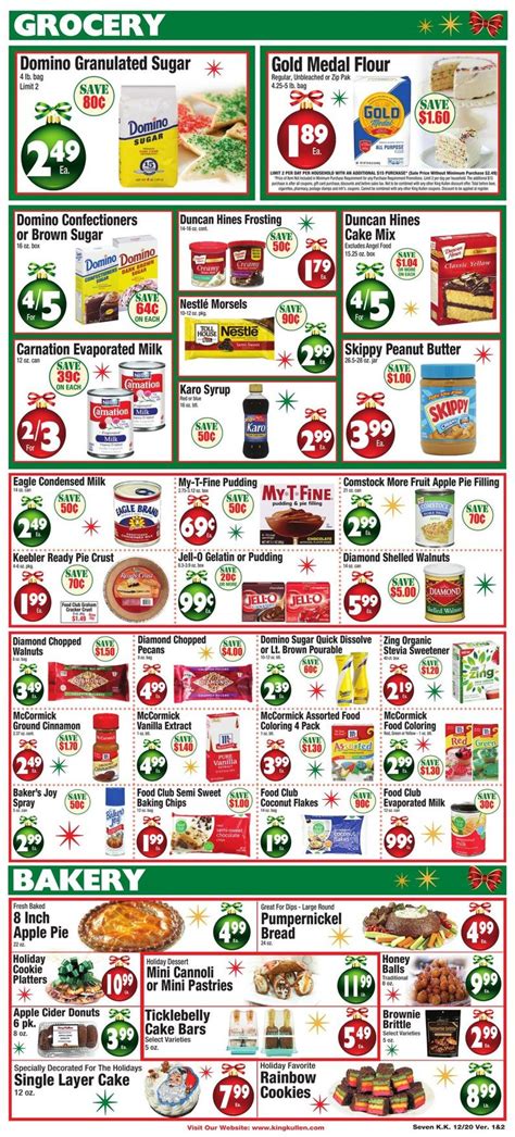 King Kullen Christmas Ad 2019 Current Weekly Ad 1220 12262019 7