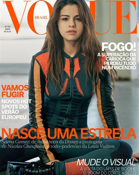 Selena Gomez Covers Vogue Brazil June 2016