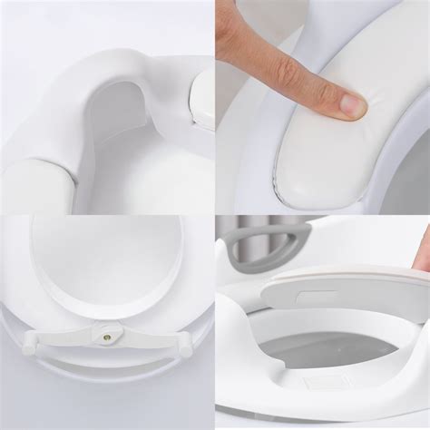 Junge auf outdoor toilette : weiß Baby Potty Training/Toilettensitz / Trainingssitz ...