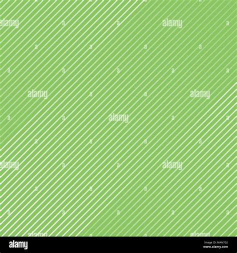 Abstract White Striped Lines Pattern Diagonally Texture On Green Color
