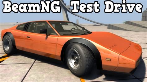 Beamng Drive Civetta Bolide 390 Gtr Test Drive Ended With A Crash