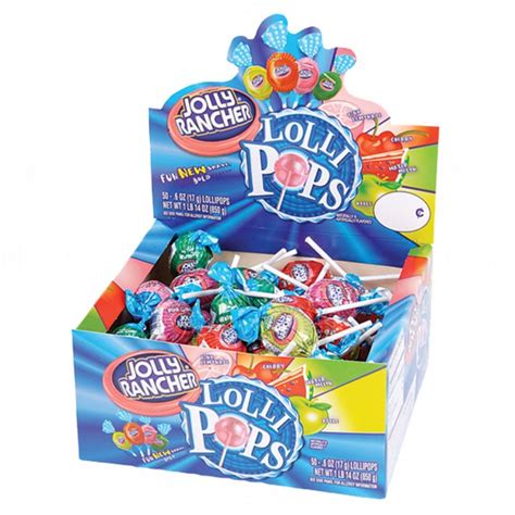Jolly Rancher Assorted Lollipops 850g 50pcs Mad About Candy