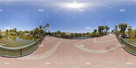 360° view of Entrance to the Phoenix Zoo, Papago Park, Phoenix, Arizona