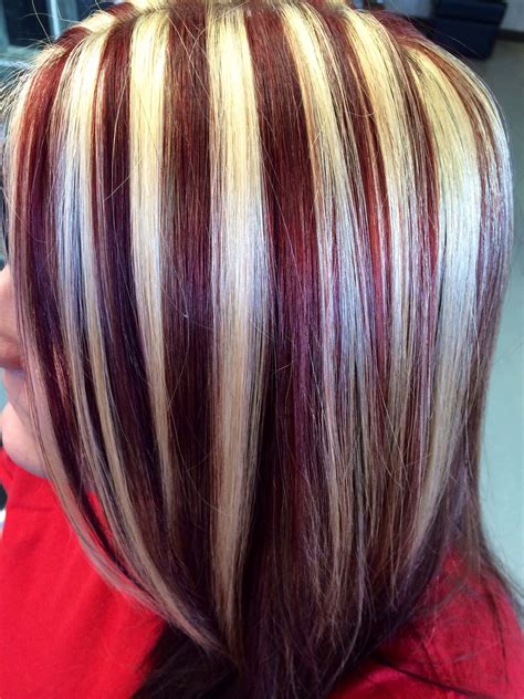 Kenra Color Red And Blonde Different Hair Colors Hair Color Highlights Hair Color Trends