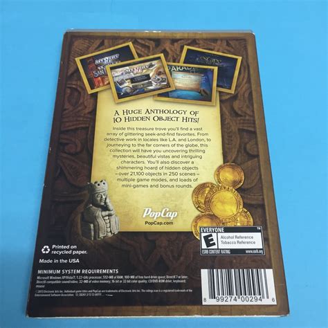 Hidden Object Treasure Trove Volume 2 Vol 2 PC Game BRAND NEW Windows