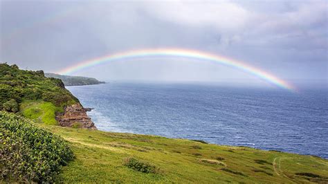 Kaupo Maui Rainbow Photograph By Pierre Leclerc Photography Fine Art