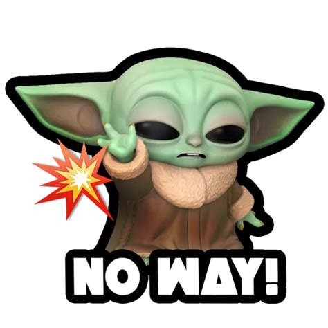 Baby Yoda Star Wars Whatsapp Stickers Stickers Cloud Star Wars