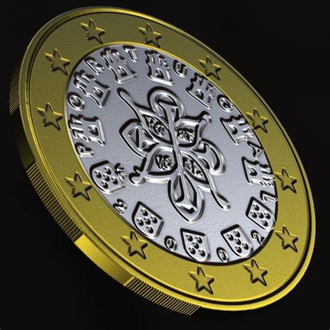 Coin 1 Euro Portugal Max