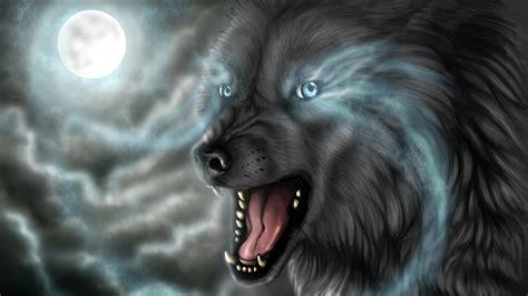 Fantasy Original Art Artistic Artwork Wolf Wolves Wallpapers Hd