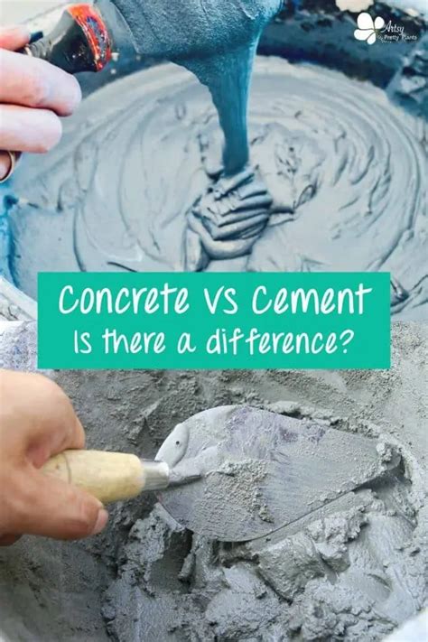 Cement Vs Concrete Here S The Difference Artofit