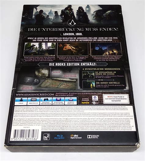 Assassin S Creed Syndicate The Rooks Edition PS4 Seminovo Play N