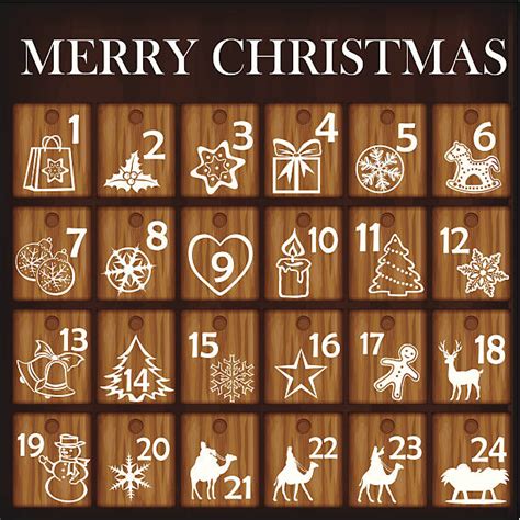 Best Advent Calendar Illustrations Royalty Free Vector Graphics And Clip