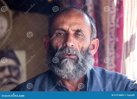 A Local Pakistani Old Guy Posing Bored Editorial Image Image Of Culture Pakistani 91318865