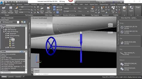 How To Use Sockolet For Vent And Drain Autocad Plant 3d Youtube