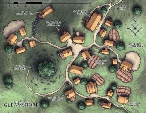 Sometimes they can be seen conversing with one another. Venatus Maps — Welcome to the village of Gleamshore, home ...