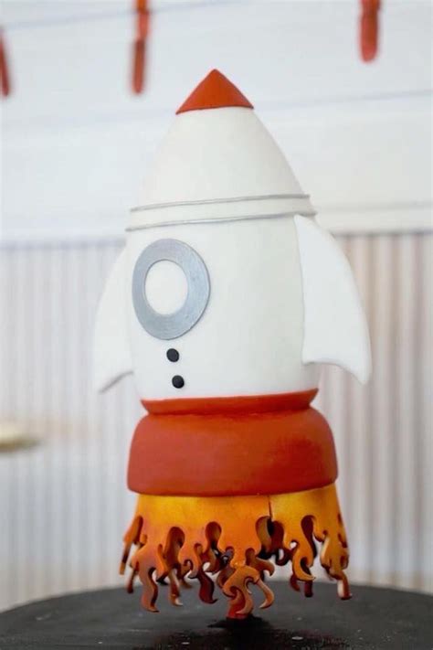Outer Space Rocket Ship Birthday Party Karas Party Ideas Rocket