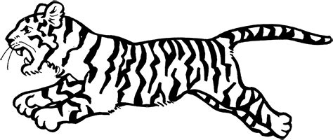 Tiger Clipart Black And White Free Download On Clipartmag