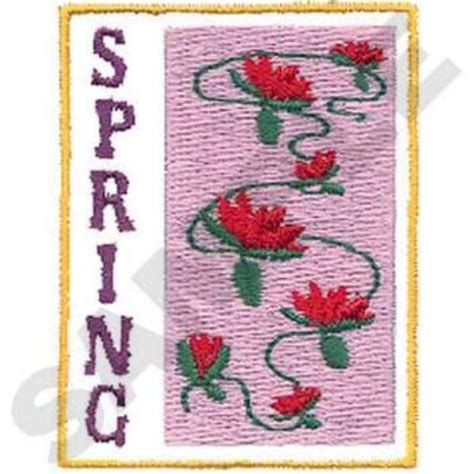 Spring Machine Embroidery Design Embroidery Library At