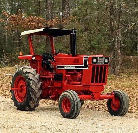 1976 Ih 1066 Black Stripe International Harvester Tractors Tractors