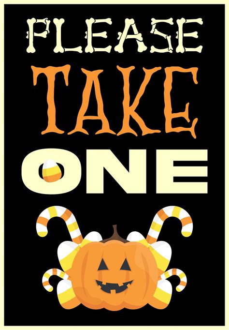 Free Printable Halloween Signs Check It Out Below And Decorate Your